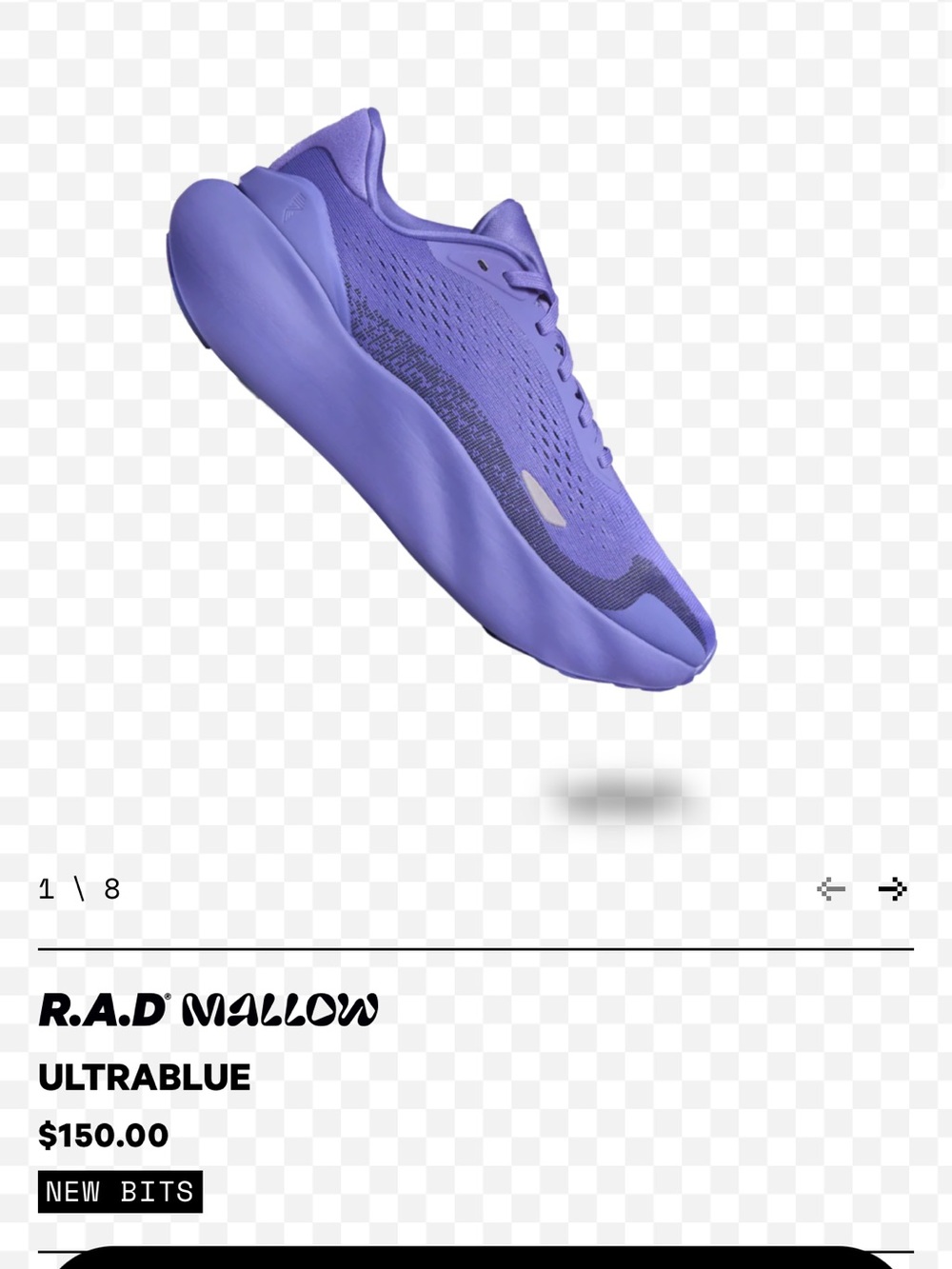 R.A.D Mallow Ultrabluе Women's Athletic Shoe - Purple